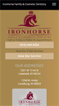 Mobile Screenshot of ironhorsedental.com